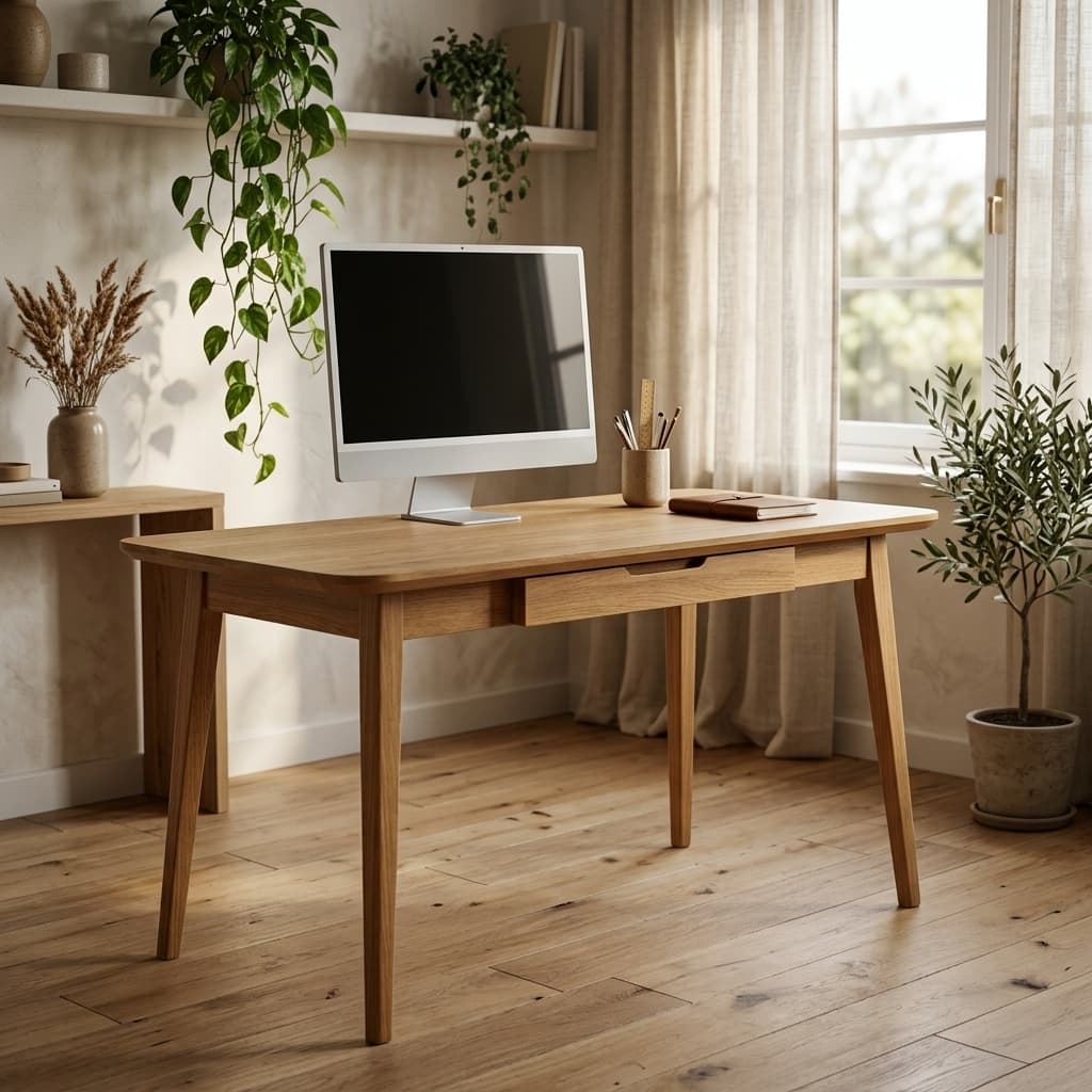 Arven Oak Desk
