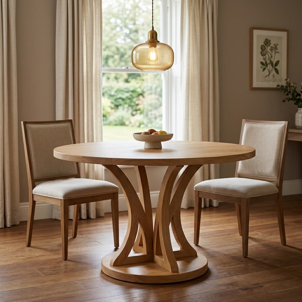 Arven Round Dining Table