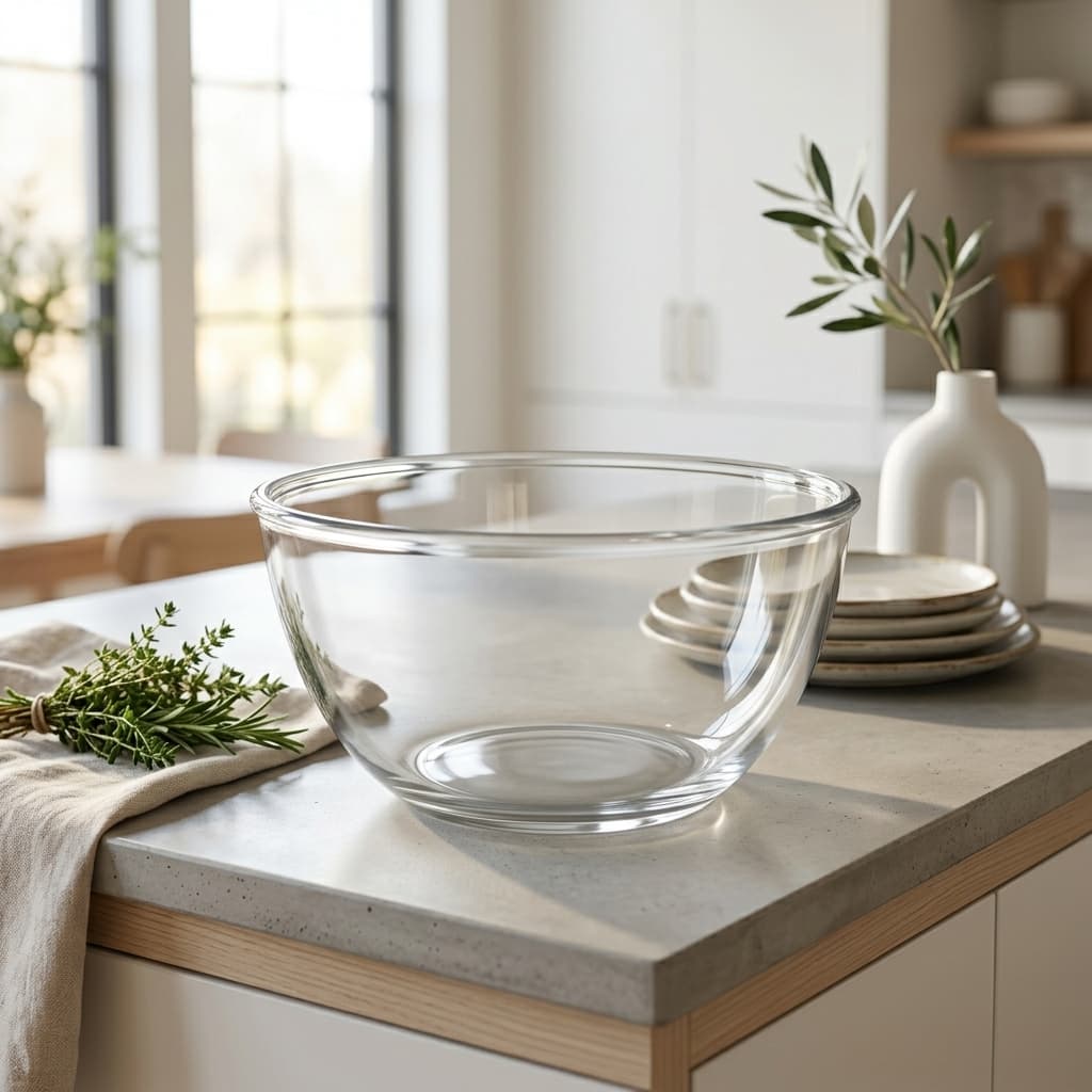 Nivea Glass Mixing Bowl