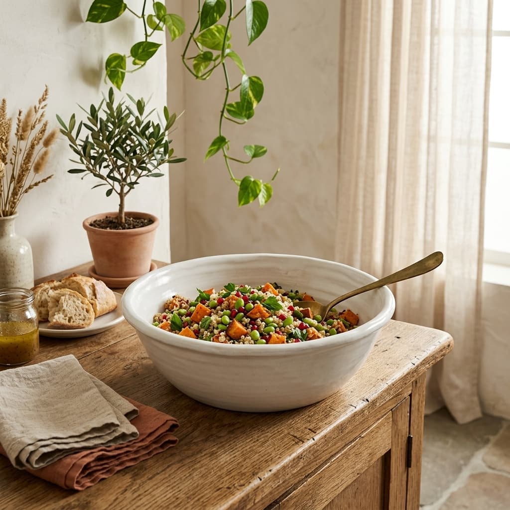 Elma Stoneware Serving Bowl