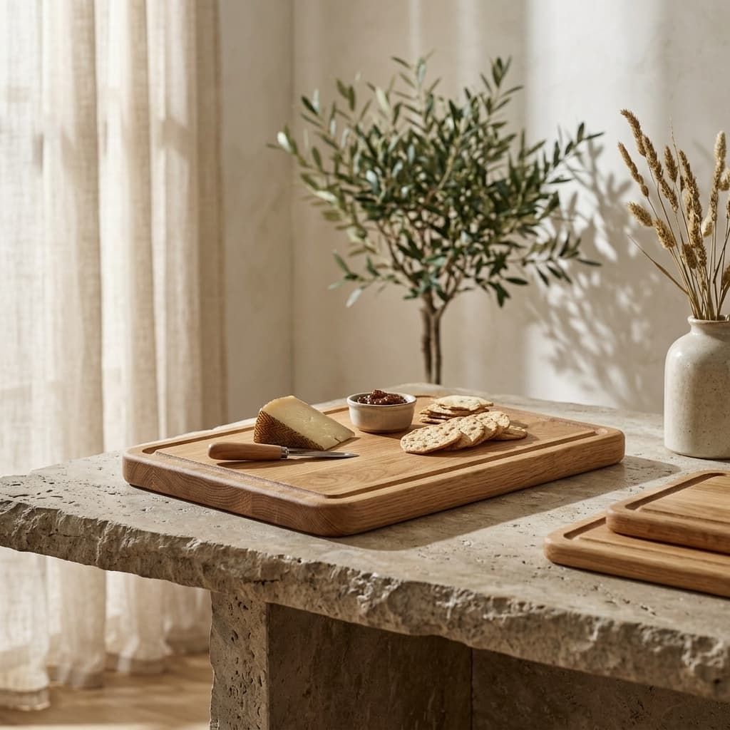 Arven Oak Cheese Platter