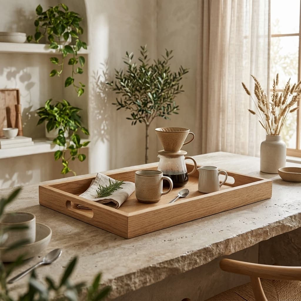 Arven Oak Serving Tray