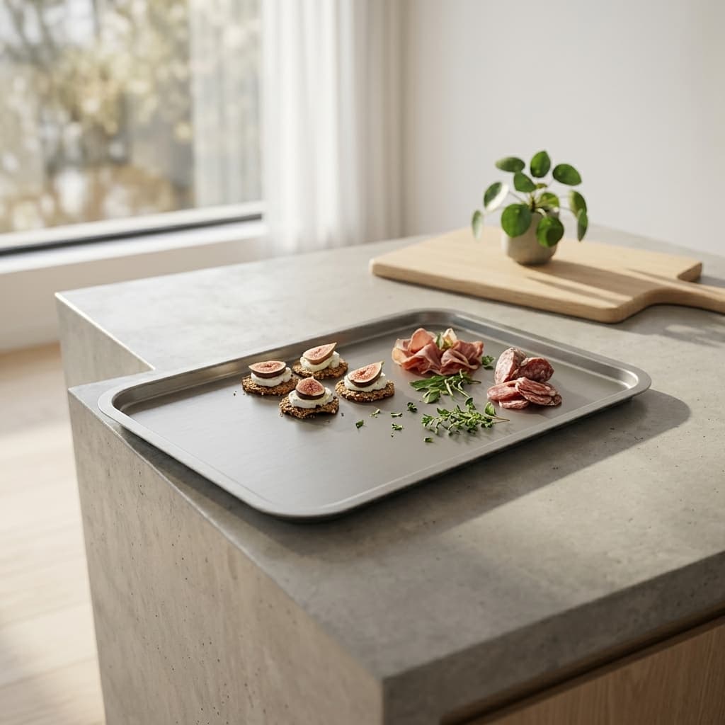 Talo Matte Steel Tray
