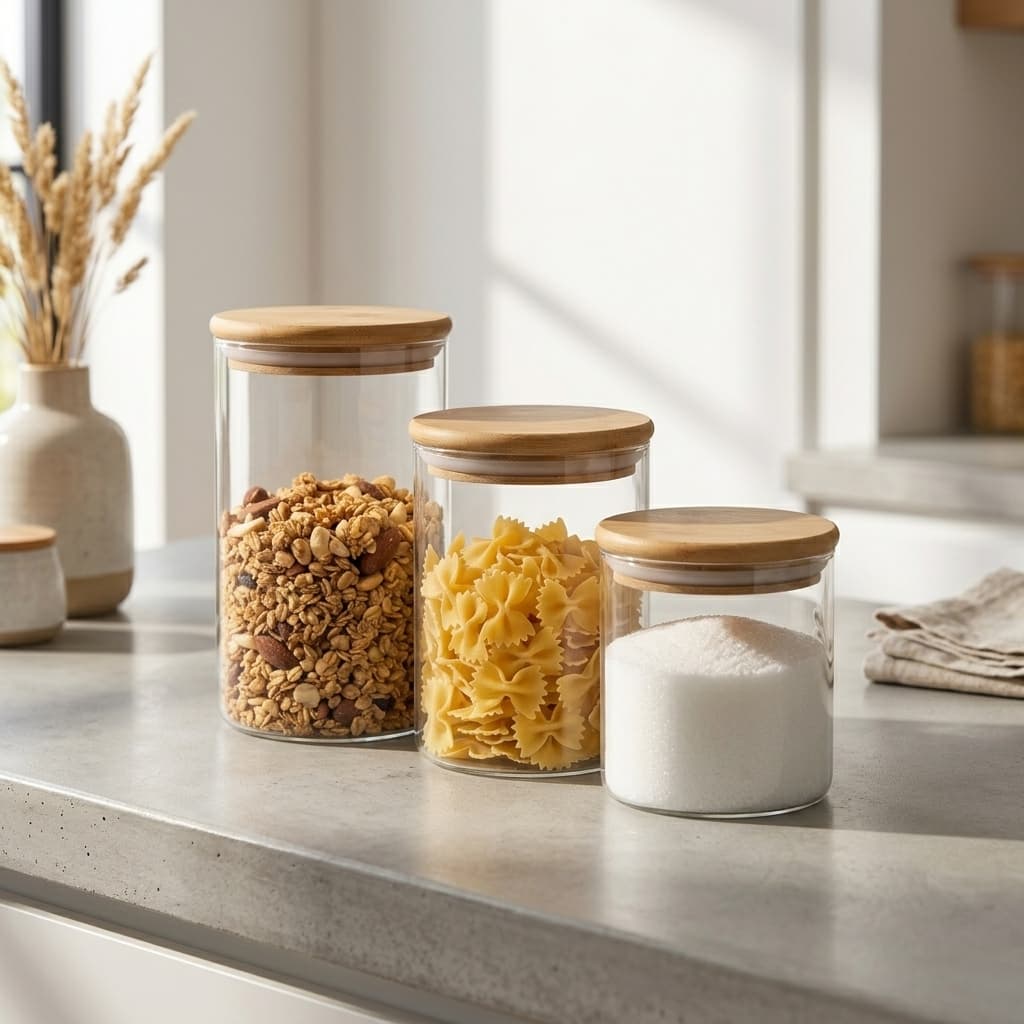 Nivea Glass Storage Jar Set