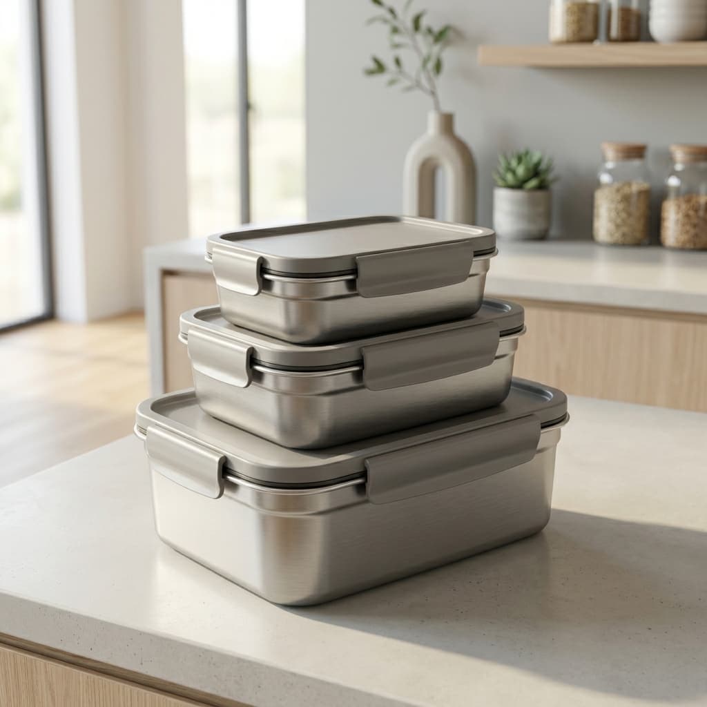Talo Stainless Steel Food Container Set