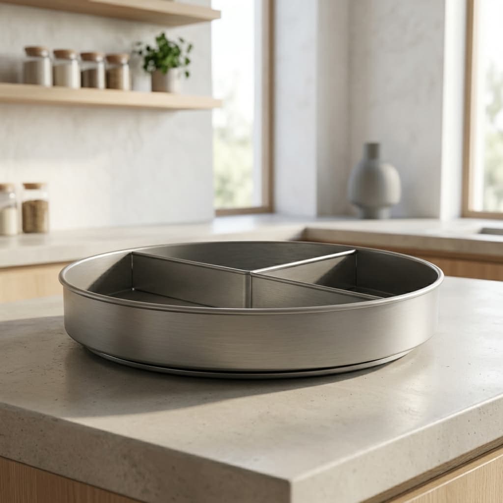 Talo Steel Turntable Organizer