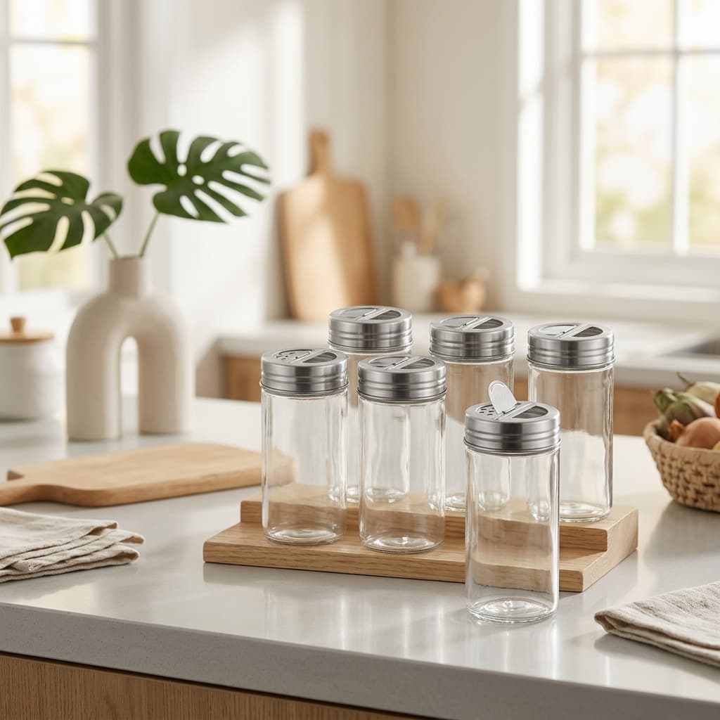 Nivea Glass Spice Jar Set