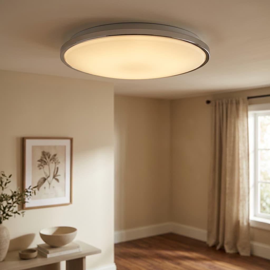 Nivea Flush Ceiling Light