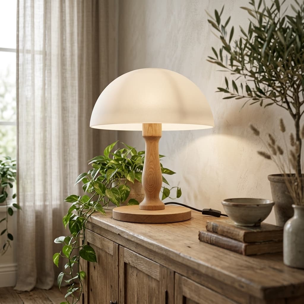 Arven Mushroom Table Lamp