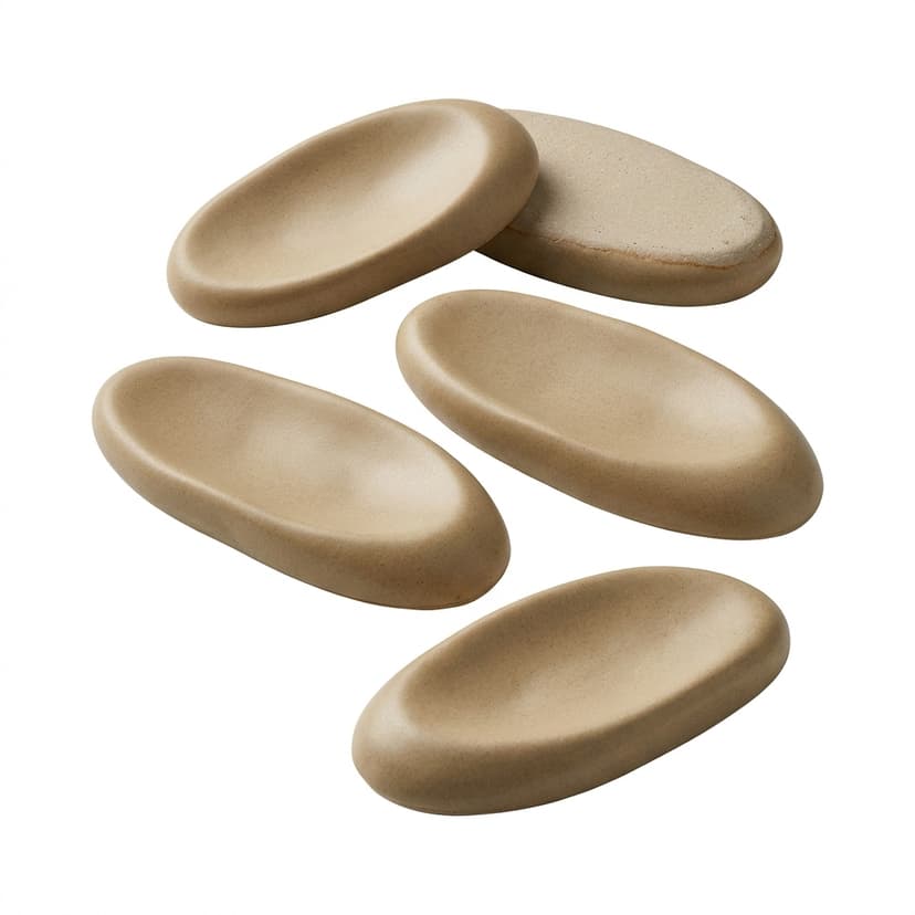 Elma Stoneware Cutlery Rest Set