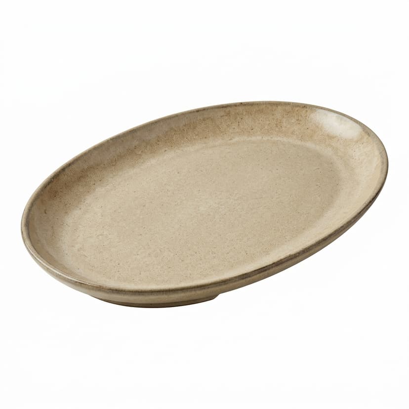 Elma Stoneware Oval Platter